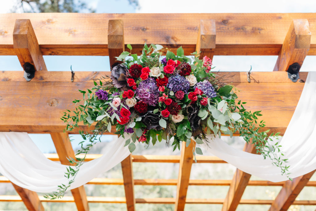 Estes Park wedding flowers