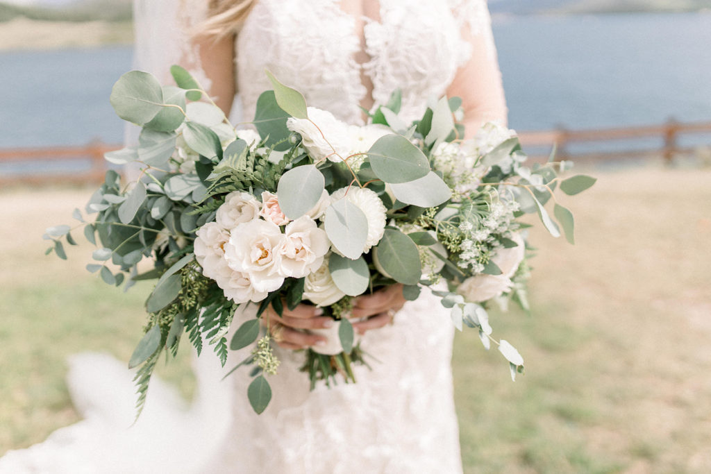 Sage Themed Bridal Bouquet